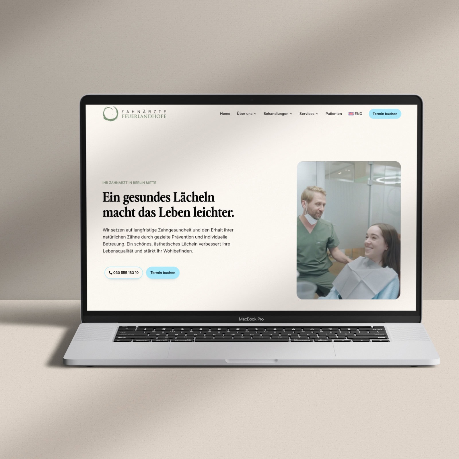 Webdesign für Zahnärzte